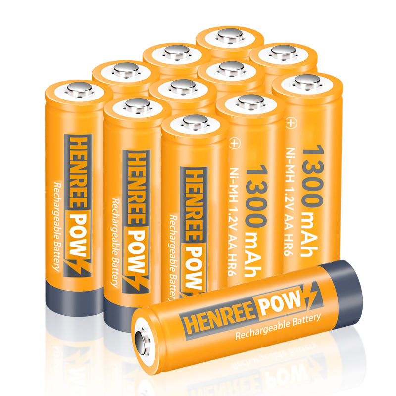 Henreepow 1.2V 1300mah AA NI-MH pin sạc lại