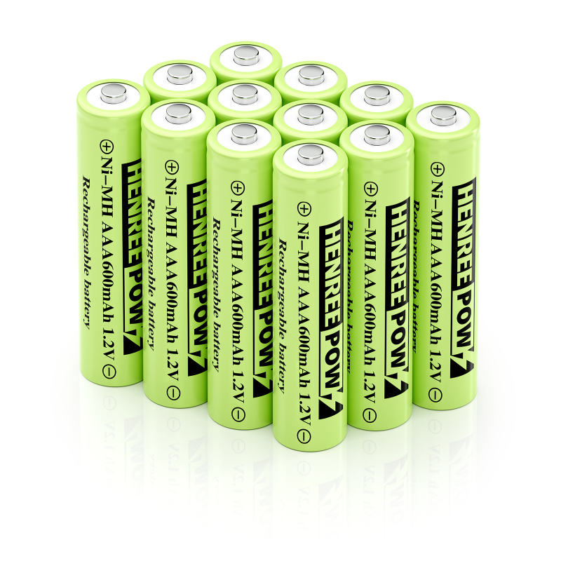 Henreepow 1.2V 600mah AA NI-MH pin sạc lại