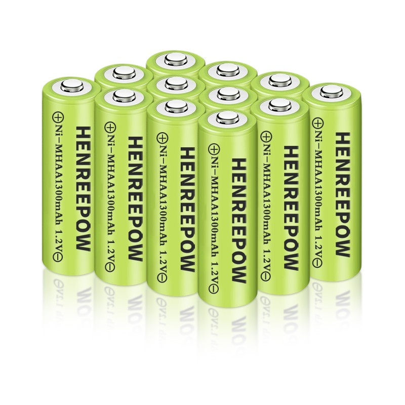 Henreepow 1.2V 1300mah AA NI-MH pin sạc lại